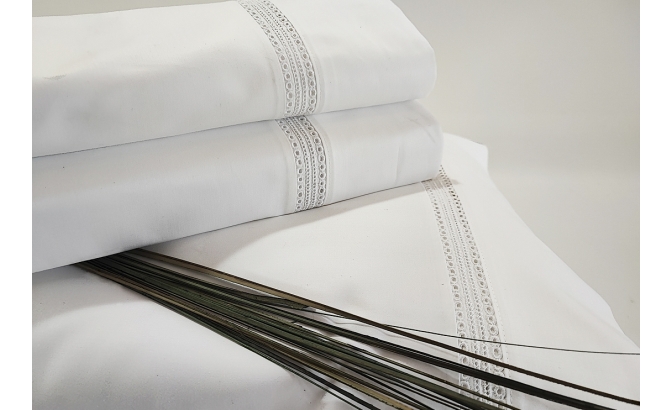 CETIM 1000 fios Lençol de...