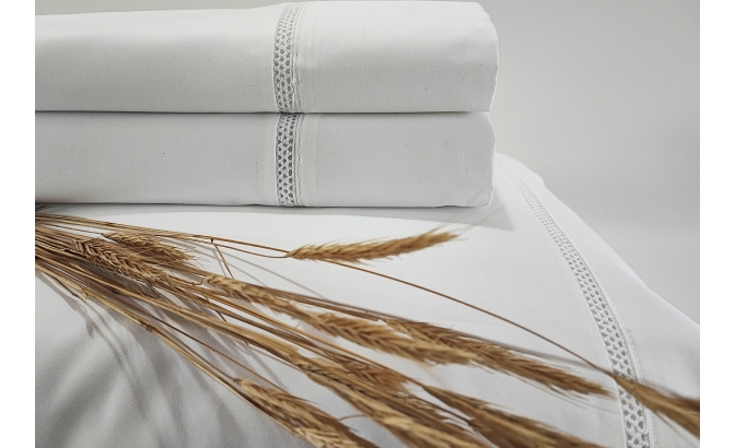 CETIM 1000 fios Lençol de...