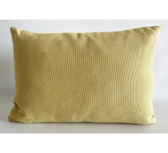 Coussin Canvas Jaune