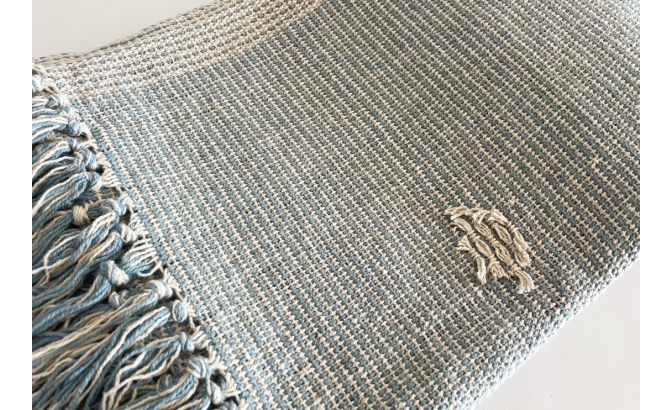 Blanket Puxados blue
