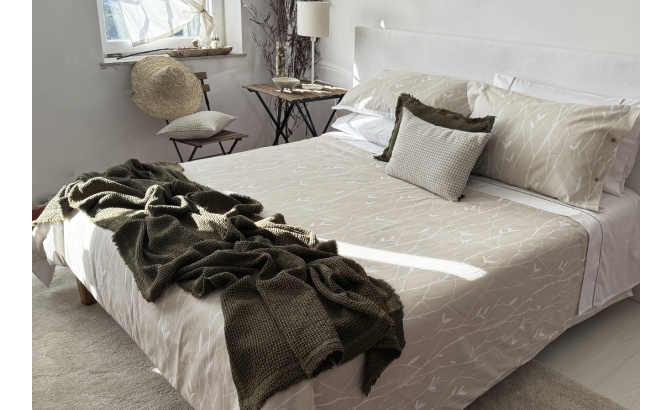 Set de housse de couette Funchal beige