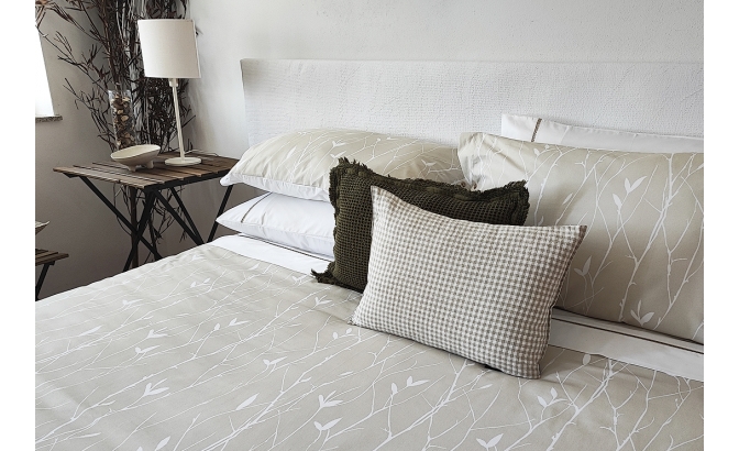 Set de housse de couette Funchal beige