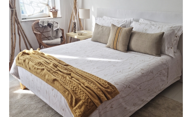 Set de housse de couette Funchal blanc