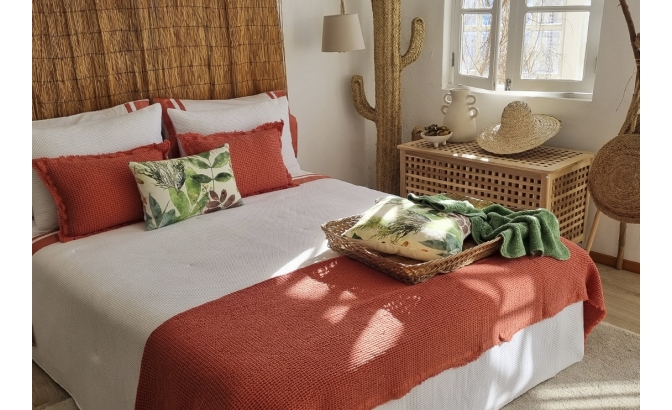 Edredão Detroit branco