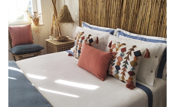 White Detroit duvet bag set