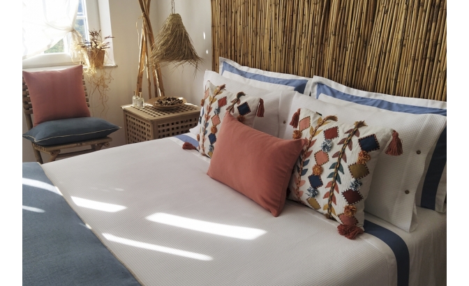 White Detroit duvet bag set