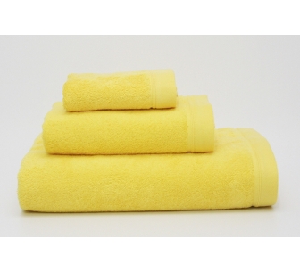 Serviette jaune