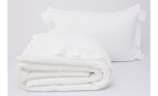 Edredão Saphire renda