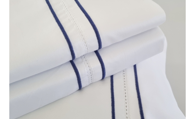 Drap de dessus avec oreillers Rolipa...