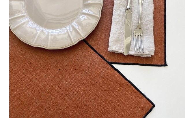 Placemat Borgo brick