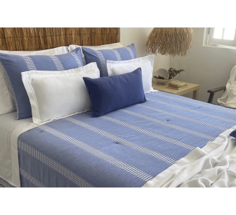 Duvet Genova blue