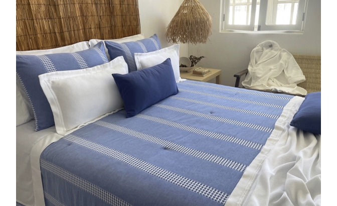 Duvet Genova blue