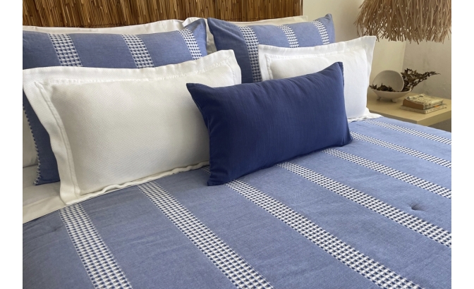 Duvet Genova blue