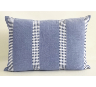 Coussin Genova bleu