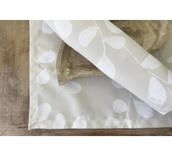 Placemat Folha seca bege