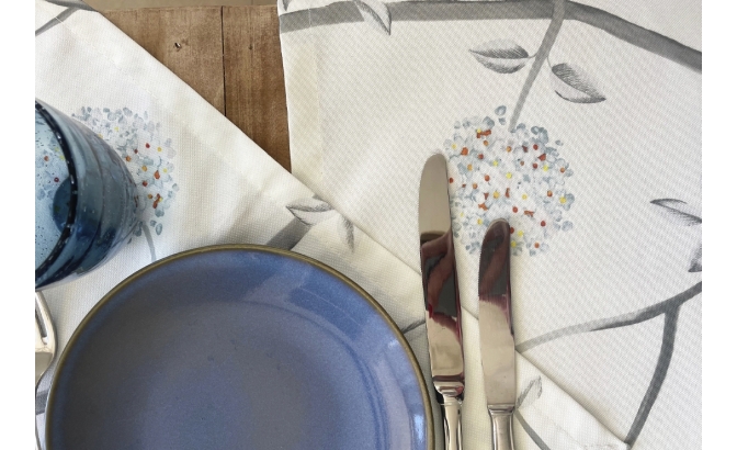 Set de table Flor seca