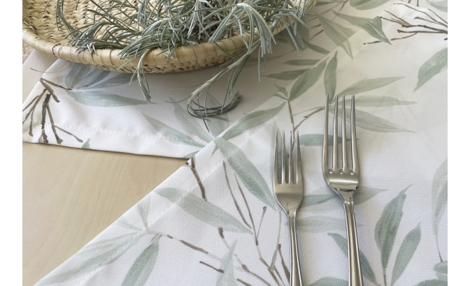 Set de table Salgueiro vert