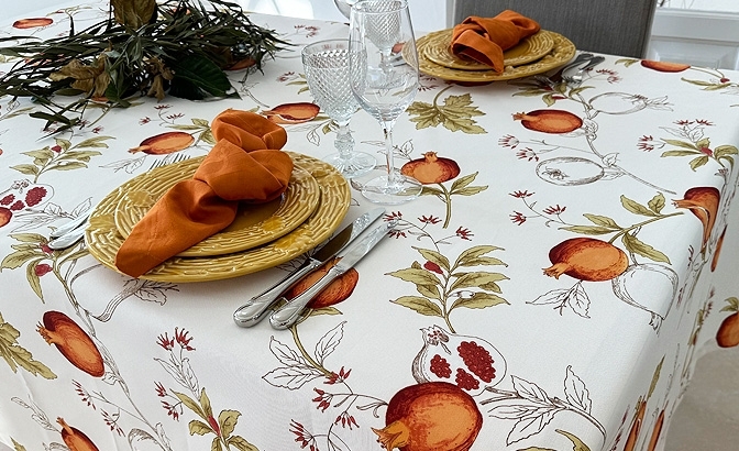 Mantel antimancha Romã