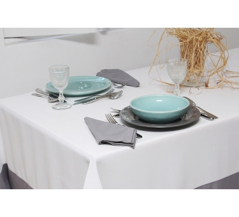 Nappe anti-taches cendra gris