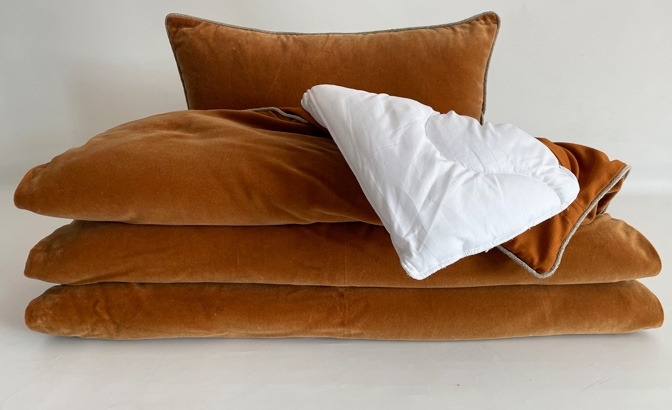 Plaid new dehli caramel