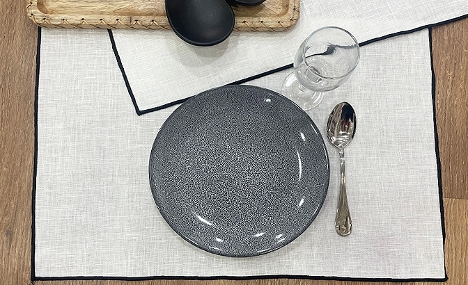 Set de table Borgo blanc