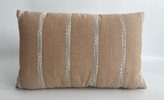 Coussin Marsella camel