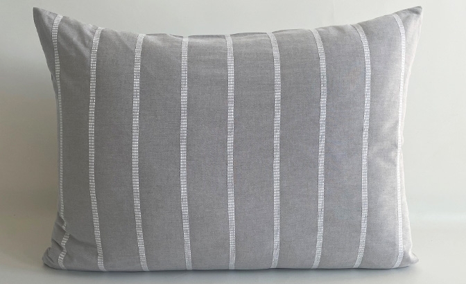 Coussin Bilbao gris
