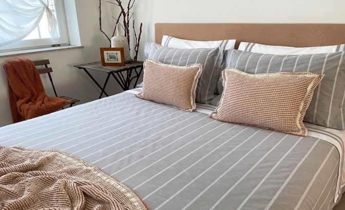 Conjunto saco edredão...