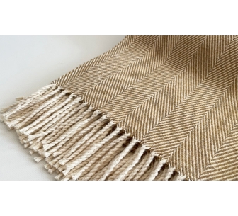 Blanket Espiga camel