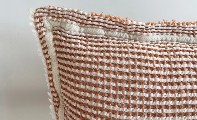 Almofada Krabi terracota