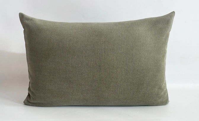 Cushion Velour green