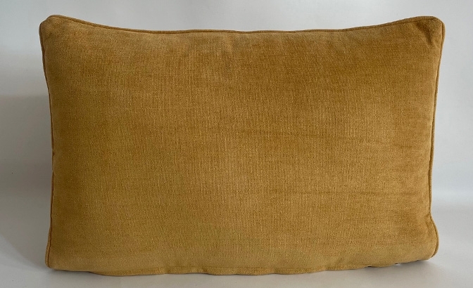 Almofada Porlan mostarda