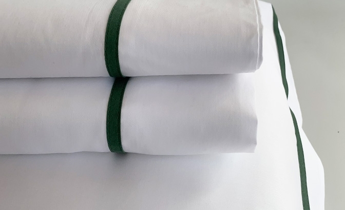 Drap de dessus avec oreillers 300...