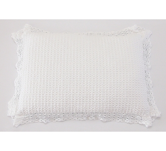 Almofada Saphire renda branca