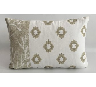 Coussin Rama vert