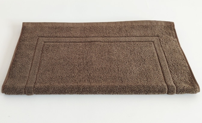 Tapis de bain chocolat