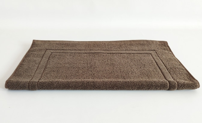 Tapis de bain chocolat