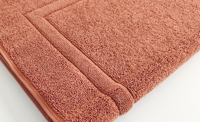 Tapis de bain cannelle