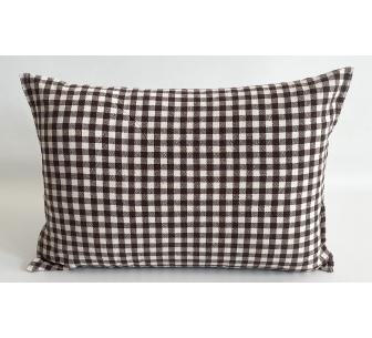 Cushion Xadrez brown