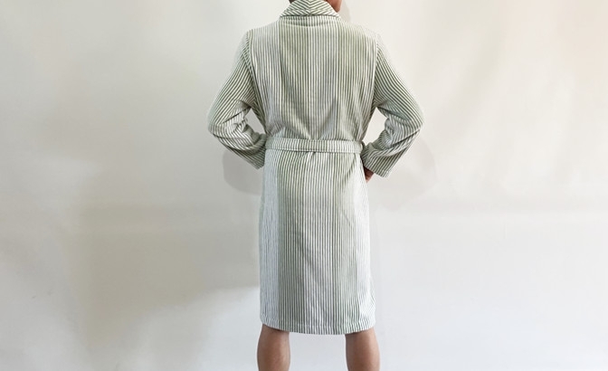 Bathrobe Horizon green
