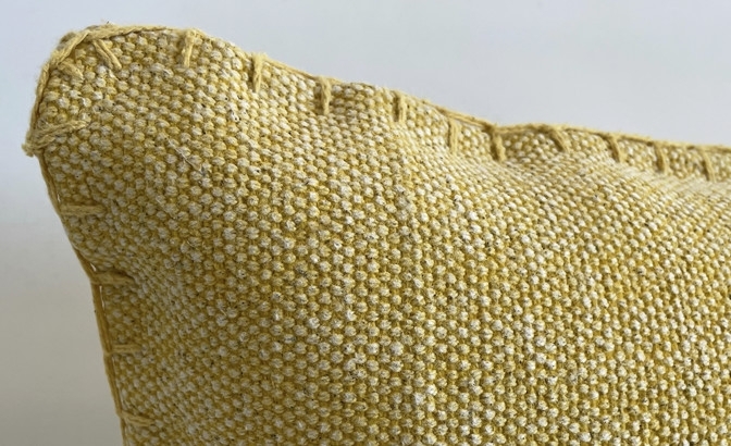 Almofada Asana amarelo