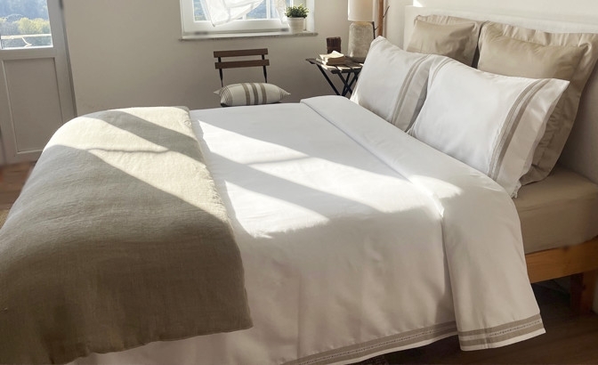 Set de housse de couette Lince 1000fils