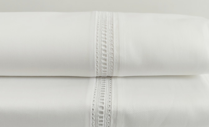 SATIN 300 threads Top sheet with...