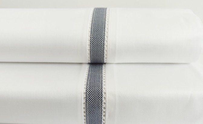 Drap de dessus avec oreillers Ima...