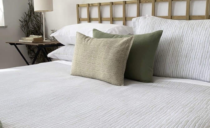 Duvet bag set Mimi green