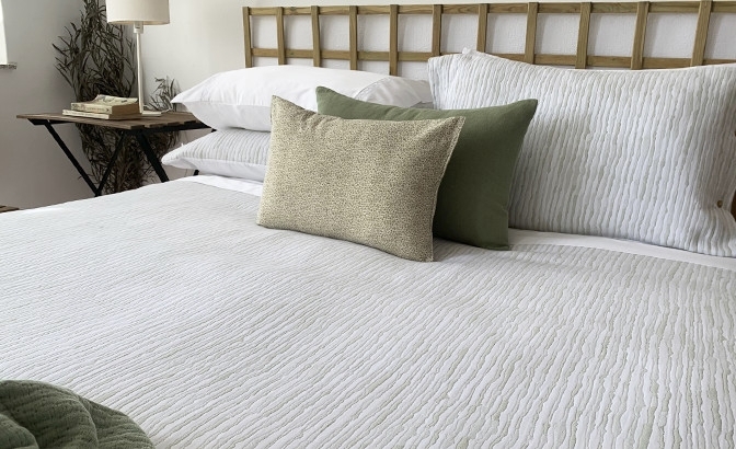 Duvet bag set Mimi green