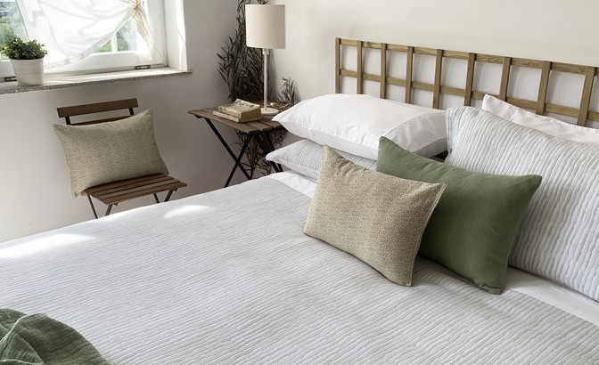 Duvet bag set Mimi green