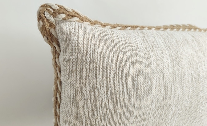 Cushion rope beige