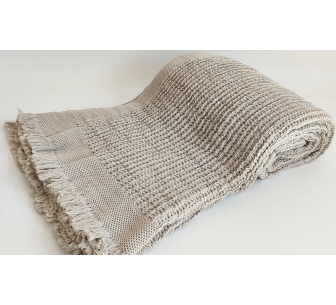 Couverture Fiora beige