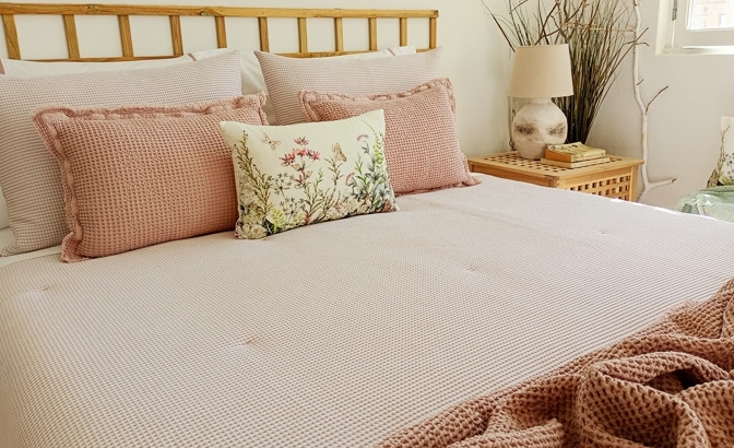 Duvet Detroit pink